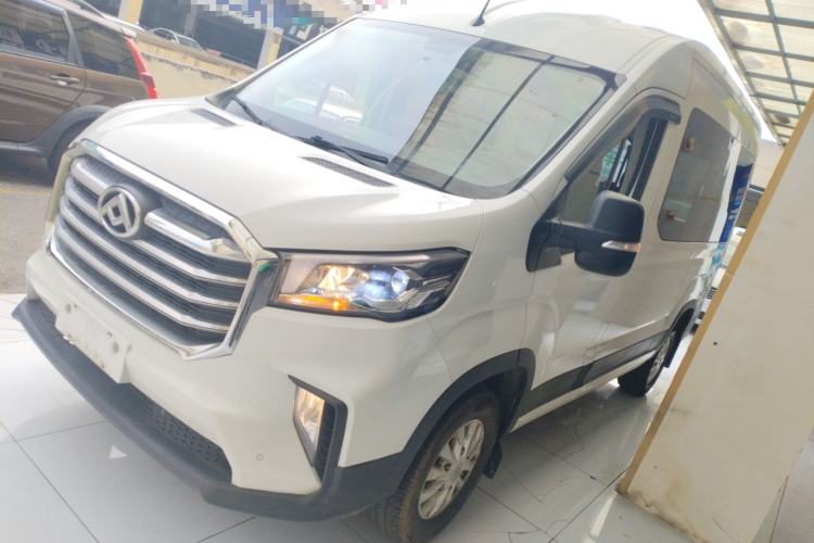 Used SAIC MAXUS Xintu V90 2021 2.0T Automatic Zhiyun King Rear-Drive Single-Tire Long Wheelbase High-Roof 7-Seater Left Side