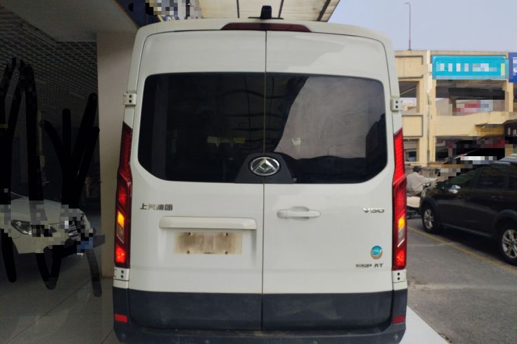 Used SAIC MAXUS Xintu V90 2021 2.0T Automatic Zhiyun King Rear-Drive Single-Tire Long Wheelbase High-Roof 7-Seater Rear