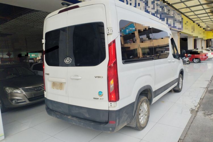 Used SAIC MAXUS Xintu V90 2021 2.0T Automatic Zhiyun King Rear-Drive Single-Tire Long Wheelbase High-Roof 7-Seater Rear Right 45 Deg
