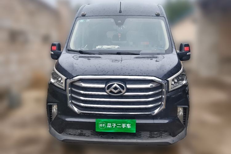 Used SAIC MAXUS Xintu V90 2019 2.0T Manual ZhiDa Rear-Drive Double-Tire Extended-Wheelbase High-Roof 9-Seater Front