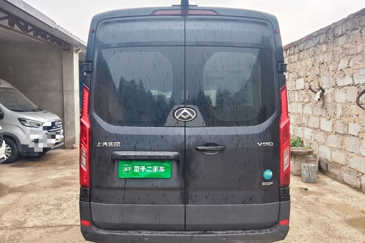 Used SAIC MAXUS Xintu V90 2019 2.0T Manual ZhiDa Rear-Drive Double-Tire Extended-Wheelbase High-Roof 9-Seater Rear