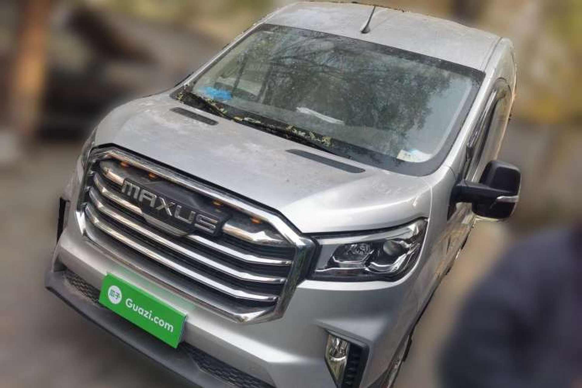 Used SAIC MAXUS Xintu V90 2019 2.0T Manual ZhiDa Rear-Drive Single-Tire Long Wheelbase High-Roof 9-Seater Front Left 45 Deg