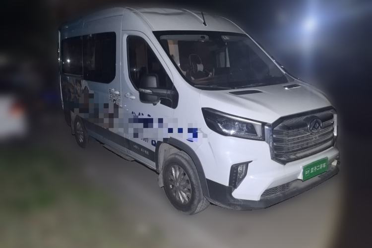 Used SAIC MAXUS Xintu V90 2019 2.0T Automatic Zhi Du Xing Rear-Drive Single Tire Long Wheelbase High-Roof 7-Seater Exterior 2