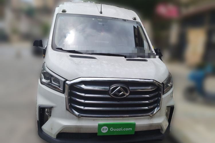 Used SAIC MAXUS Xintu V90 2019 2.0T Automatic ZhiDa Rear-Drive Dual-Tire Extended Wheelbase High-Roof 9-Seater Front