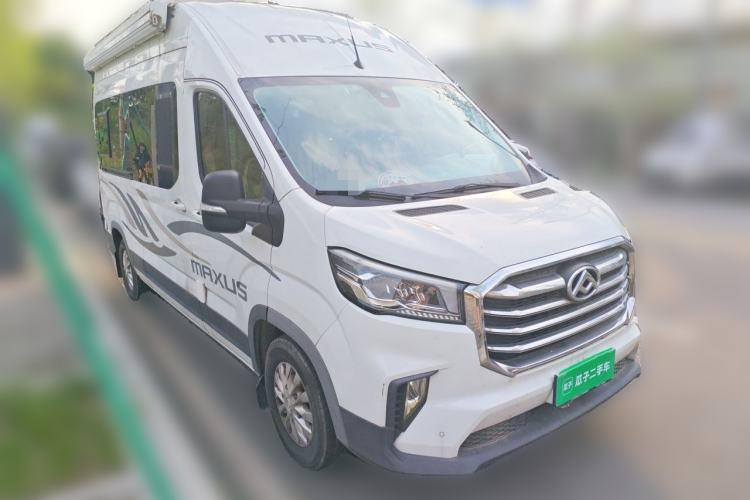 Used SAIC MAXUS Xintu V90 2019 2.0T Automatic Zhi Duoxing Rear-Drive Single Tire Extended Wheelbase Ultra-High Roof 7-Seater Front Right 45 Deg
