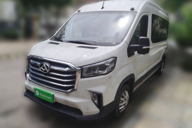 Used SAIC MAXUS Xintu V90 2019 2.0T Automatic ZhiDa Rear-Drive Dual-Tire Extended Wheelbase High-Roof 9-Seater