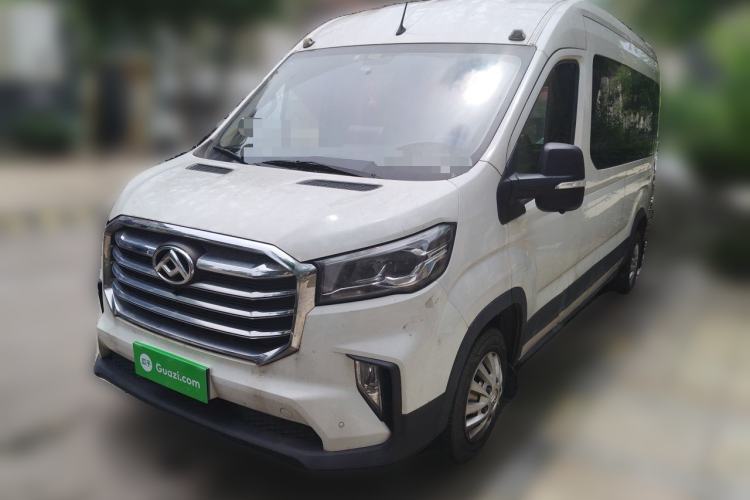 Used SAIC MAXUS Xintu V90 2019 2.0T Automatic ZhiDa Rear-Drive Dual-Tire Extended Wheelbase High-Roof 9-Seater Guazi used car, China used car export, Used car for sale, Used cars, Cheapest cars for sale