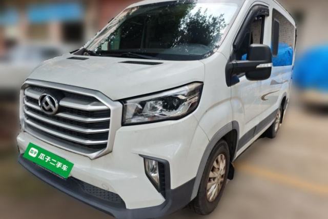 Used SAIC MAXUS Xintu V90 2020 2.0T AMT Yunjie Edition Front-Wheel Drive Rear Single Tire Short Wheelbase Mid-Height 6-Seater