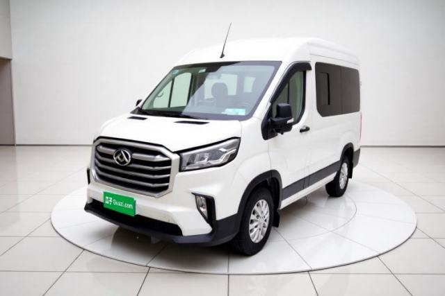 Used SAIC MAXUS Xintu V90 2020 2.0T AMT Yunjie Edition Front-Wheel Drive Rear Single Tire Short Wheelbase High Roof 6-Seater