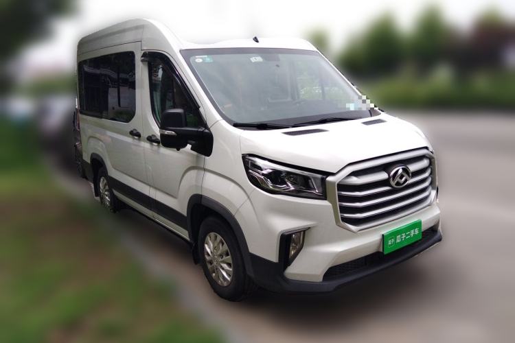 Used SAIC MAXUS Xintu V90 2020 2.0T AMT Yunjie Edition Front-Wheel Drive Rear Single Tire Short Wheelbase High Roof 6-Seater Front Right 45 Deg