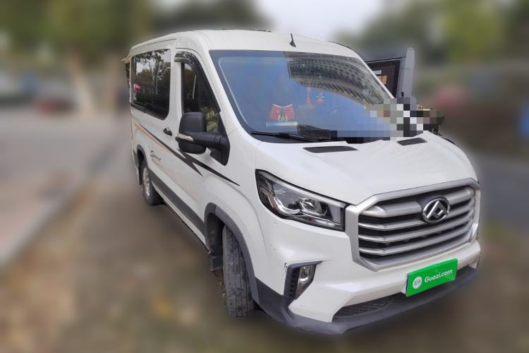 Used SAIC MAXUS Xintu V90 2020 2.0T Manual Yunjie Version Front-Wheel Drive with Single Rear Tire Short Wheelbase Mid-Height Design 6-Seater Front Right 45 Deg
