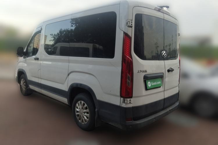 Used SAIC MAXUS Xintu V90 2020 2.0T Manual Yunjie Version Front-Wheel Drive with Single Rear Tire Short Wheelbase Mid-Height Design 6-Seater Rear Left 45 Deg