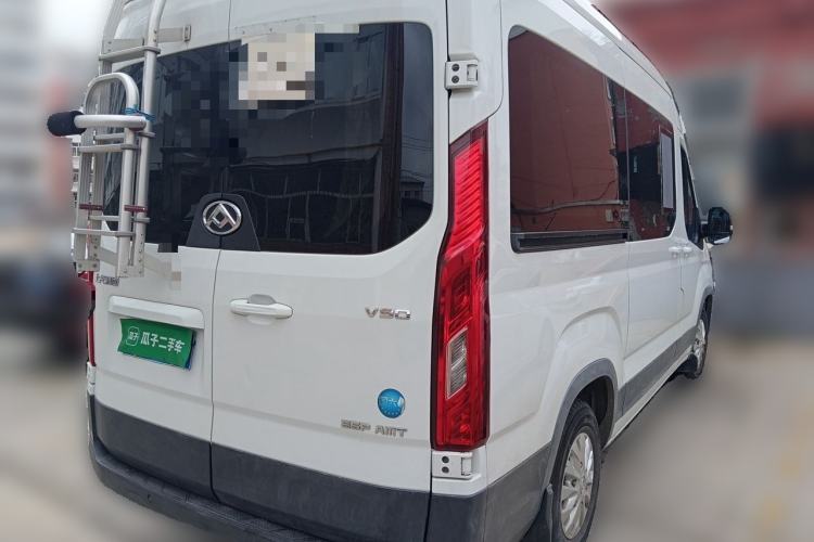 Used SAIC MAXUS Xintu V90 2020 2.0T AMT Yunjie Edition Front-Wheel Drive Rear Single Tire Long Wheelbase High-Roof 7-Seater Rear Right 45 Deg