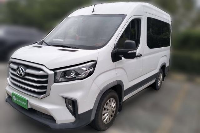 Used SAIC MAXUS Xintu V90 2020 2.0T Manual Yunjie Version Front-Wheel Drive with Single Rear Tire Short Wheelbase High-Roof Design 6-Seater