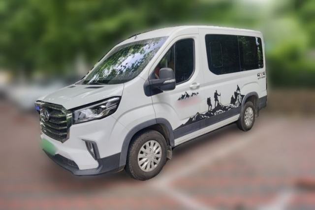 Used SAIC MAXUS Xintu V90 2020 2.0T AMT Yunjie Edition Front-Wheel Drive Rear Single Tire Short Wheelbase Mid-Height 6-Seater