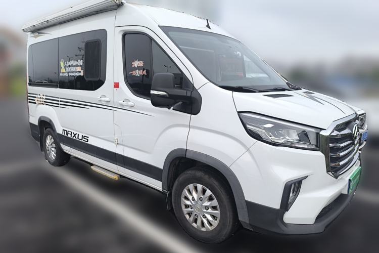 Used SAIC MAXUS Xintu V90 2021 2.0T Automatic Zhiyun King Rear-Drive Single-Tire Long Wheelbase High-Roof 7-Seater Front Right 45 Deg