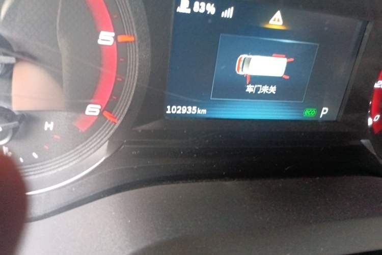 Used SAIC MAXUS Xintu V90  Odometer Close Up
