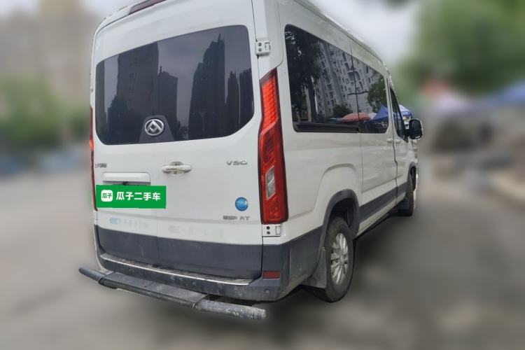Used SAIC MAXUS Xintu V90 2021 2.0T Automatic Zhiyun King Rear-Drive Single-Tire Long Wheelbase High-Roof 7-Seater Rear Right 45 Deg