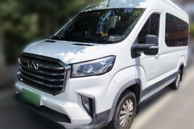 Used SAIC MAXUS Xintu V90 2021 2.0T Automatic Zhiyun King Rear-Drive Single-Tire Long Wheelbase High-Roof 7-Seater