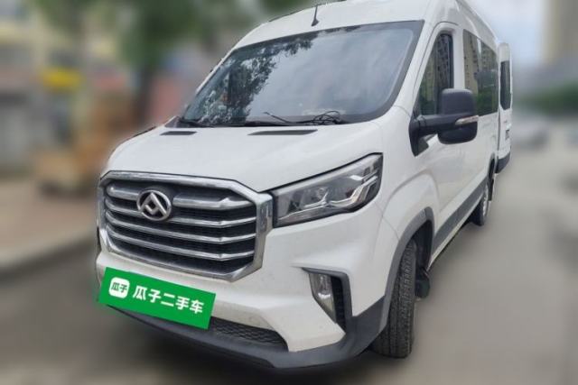 Used SAIC MAXUS Xintu V90 2021 2.0T Automatic Zhiyun King Rear-Drive Single-Tire Long Wheelbase High-Roof 7-Seater