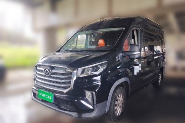 Used SAIC MAXUS Xintu V90 2022 2.0T Automatic Zhiyun King Rear-Drive Long Wheelbase High-Roof Design with Single Rear Tire—6/7 Seater