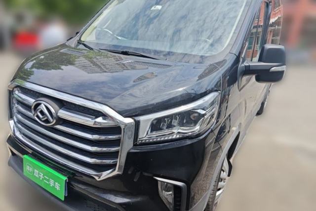 Used SAIC MAXUS Xintu V90 2022 2.0T Manual ZhiDa Commercial Version Rear-Drive Extended Wheelbase High-Roof Design with Dual Rear Tires 9-Seater