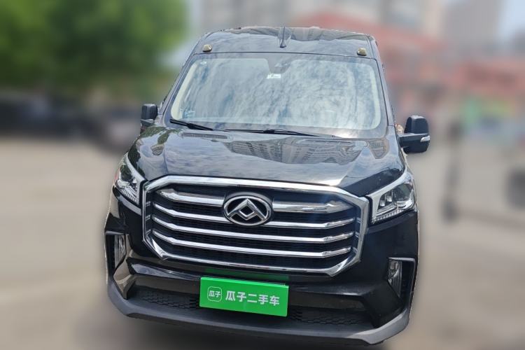 Used SAIC MAXUS Xintu V90 2022 2.0T Manual ZhiDa Commercial Version Rear-Drive Extended Wheelbase High-Roof Design with Dual Rear Tires 9-Seater Front