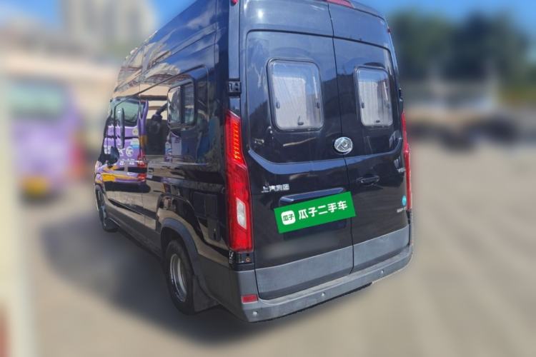 Used SAIC MAXUS Xintu V90 2022 2.0T Automatic VAN Rear-Drive Extended Wheelbase Ultra-High Roof with Dual Rear Tires 3-Seater Rear Left 45 Deg