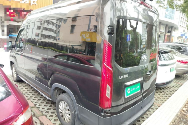 Used SAIC MAXUS Xintu V90 2022 2.0T Automatic ZhiDa Rear-Drive Long Wheelbase High-Roof Design with Single Rear Tire 9-Seater Rear Left 45 Deg