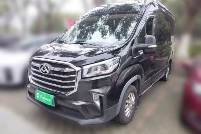 Used SAIC MAXUS Xintu V90 2022 2.0T Automatic ZhiDa Rear-Drive Long Wheelbase High-Roof Design with Single Rear Tire 9-Seater