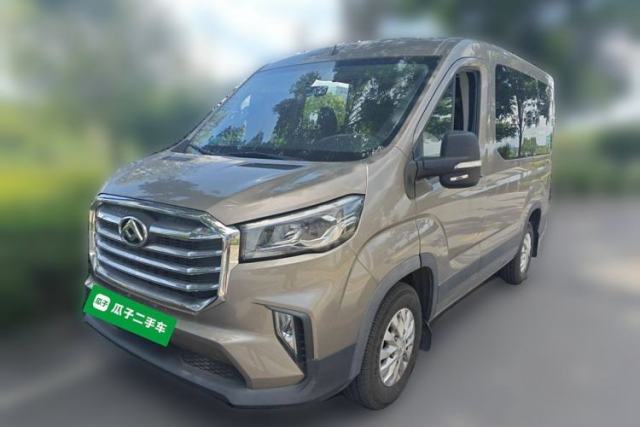 Used SAIC MAXUS Xintu V90 2022 2.0T AMT Yunjie Front-Wheel-Drive Short Wheelbase Mid-Roof Design with Single Rear Tire and 6 Seats
