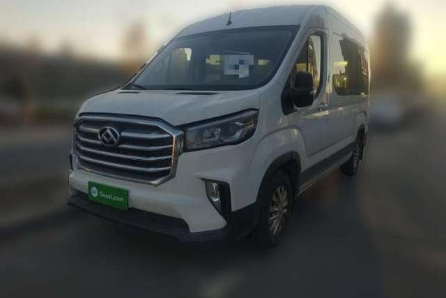 Used SAIC MAXUS Xintu V90 2022 2.0T AMT Yunjie Front-Wheel-Drive Long Wheelbase High-Roof Single-Tire Rear 7-Seater