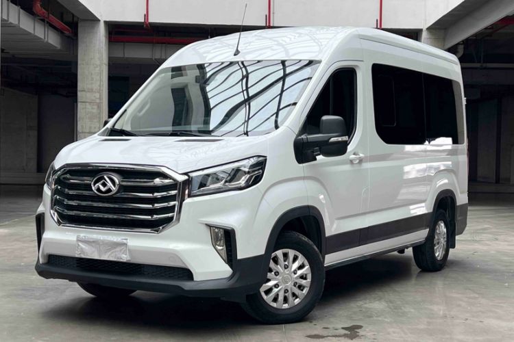 Used SAIC MAXUS Xintu V90 2022 2.0T Automatic ZhiDa Rear-Drive Long Wheelbase High-Roof Design with Single Rear Tire 9-Seater Exterior 1