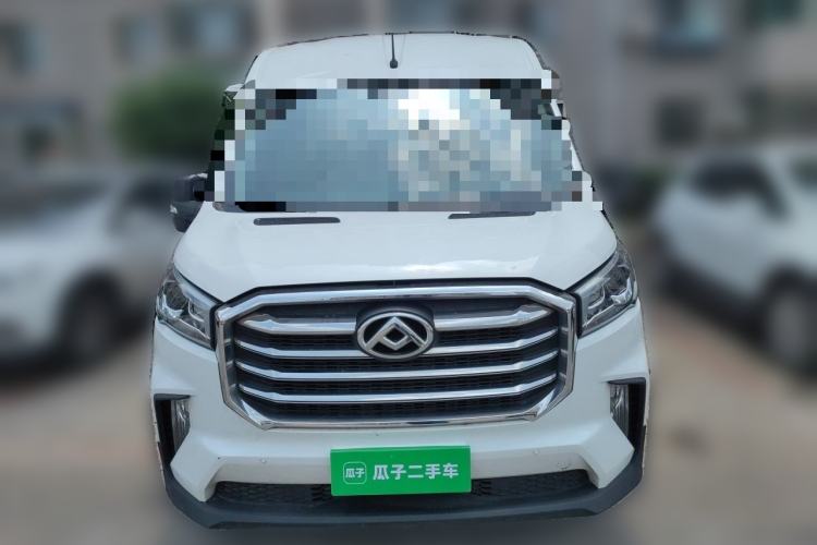 Used SAIC MAXUS Xintu V90 2022 2.0T Automatic ZhiDa Commercial Version Rear-Drive Long Wheelbase High Roof with Single Rear Tire 9-Seater Front