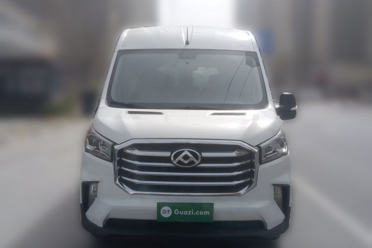Used SAIC MAXUS Xintu V90 2022 2.0T Automatic ZhiDa Rear-Drive Long Wheelbase High-Roof Design with Single Rear Tire 9-Seater Front