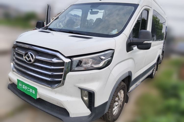 Used SAIC MAXUS Xintu V90 2022 2.0T Automatic ZhiDa Rear-Drive Long Wheelbase High-Roof Design with Single Rear Tire 9-Seater Guazi used car, China used car export, Used car for sale, Used SAIC MAXUS cars, Cheapest cars for sale
