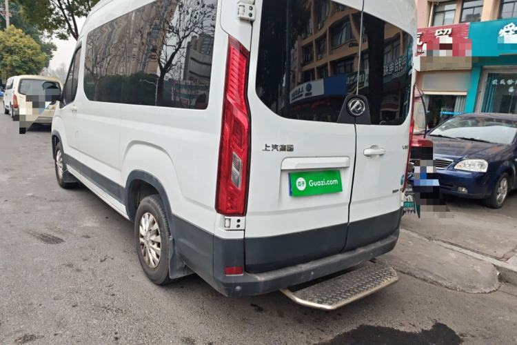 Used SAIC MAXUS Xintu V90 2022 2.0T Automatic Zhiyun King Rear-Drive Long Wheelbase High-Roof Design with Single Rear Tire—6/7 Seater Rear Left 45 Deg