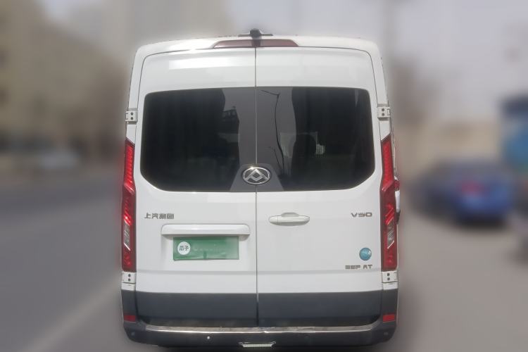 Used SAIC MAXUS Xintu V90 2022 2.0T Automatic ZhiDa Rear-Drive Long Wheelbase High-Roof Design with Single Rear Tire 9-Seater Rear