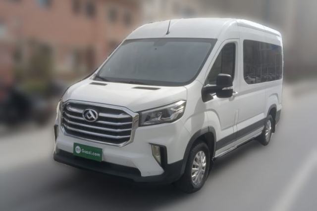 Used SAIC MAXUS Xintu V90 2022 2.0T Automatic ZhiDa Rear-Drive Long Wheelbase High-Roof Design with Single Rear Tire 9-Seater