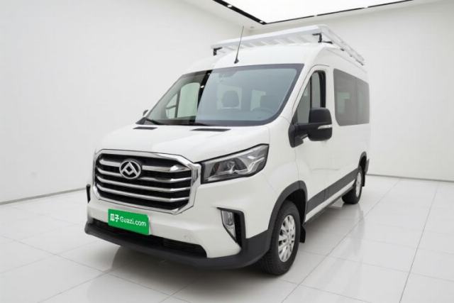 Used SAIC MAXUS Xintu V90 2022 2.0T Automatic ZhiDa Rear-Drive Long Wheelbase High-Roof Design with Single Rear Tire 9-Seater