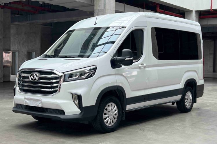 Used SAIC MAXUS Xintu V90 2022 2.0T Automatic ZhiDa Rear-Drive Long Wheelbase High-Roof Design with Single Rear Tire 9-Seater Guazi used car, China used car export, Used car for sale, Used SAIC MAXUS cars, Cheapest cars for sale