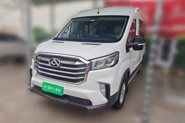 Used SAIC MAXUS Xintu V90 2022 2.0T Manual ZhiDa Rear-Drive Long Wheelbase High-Roof Single-Tire 9-Seater