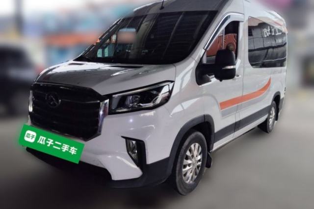 Used SAIC MAXUS Xintu V90 2022 2.0T Automatic Zhiyun King Rear-Drive Long Wheelbase High-Roof Design with Single Rear Tire—6/7 Seater