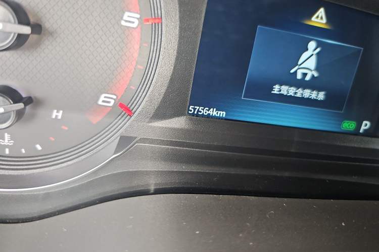 Used SAIC MAXUS Xintu V90  Odometer Close Up