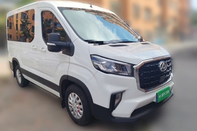 Used SAIC MAXUS Xintu V90 2024 ZhiJie 2.0T Automatic Front-Wheel-Drive Short Wheelbase Mid-Height Design with Single Rear Tire—5/6 Seater Front Right 45 Deg