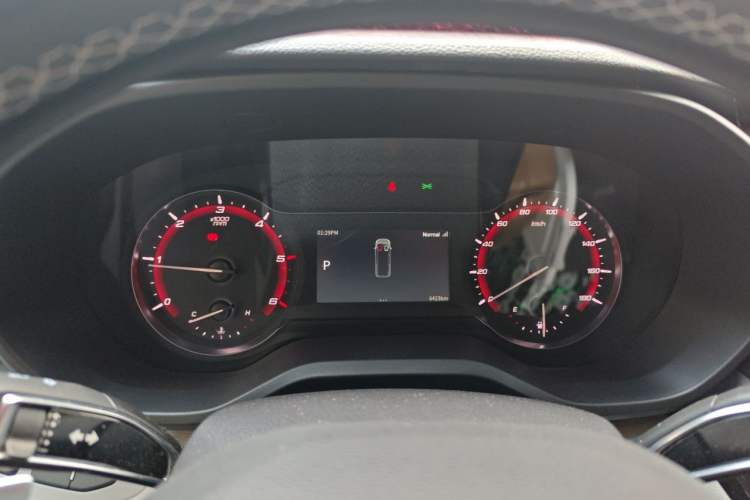 Used SAIC MAXUS Xintu V90 2024 ZhiJie 2.0T Automatic Rear-Drive Long-Wheelbase High-Roof Model with Single Rear Tire Available in 6/7-Seater Configurations Instrument Cluster
