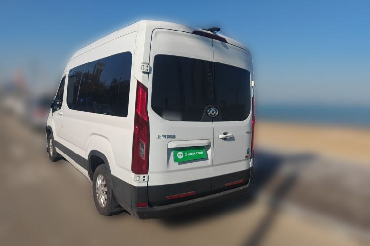 Used SAIC MAXUS Xintu V90 2024 ZhiJie 2.0T Automatic Rear-Drive Long-Wheelbase High-Roof Model with Single Rear Tire Available in 6/7-Seater Configurations Rear Left 45 Deg