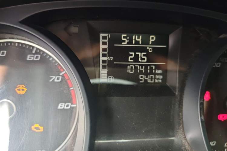 Used Seat Ibiza 2013 1.4TSI 3-Door FR Model Odometer Close Up