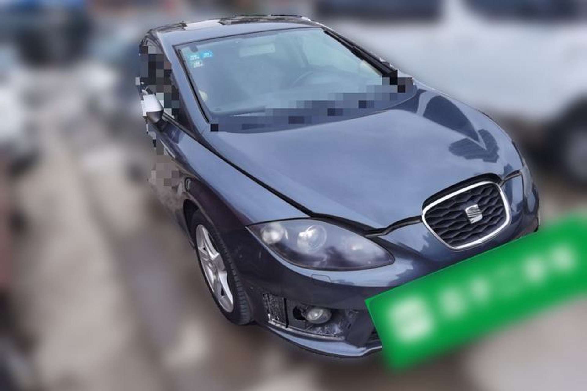 Used Seat LEON 2012 1.8TSI FR+ Front Right 45 Deg