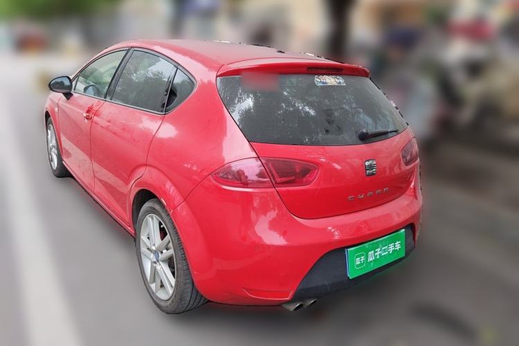 Used Seat LEON 2012 2.0 TSI CUPRA Rear Left 45 Deg